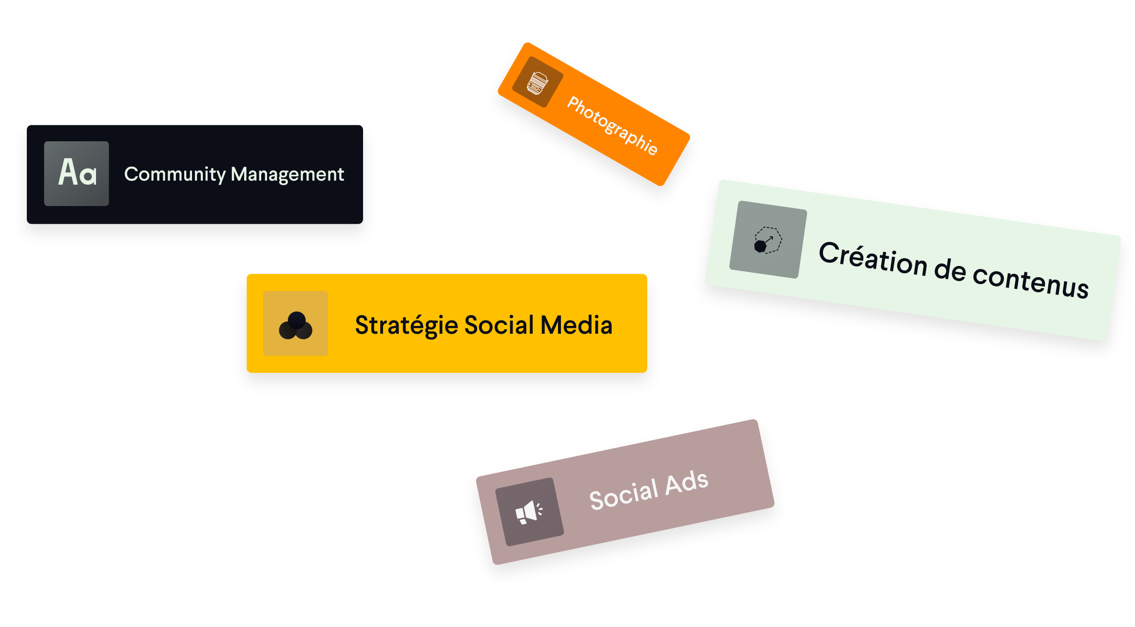 Les services de notre agence social media youneat