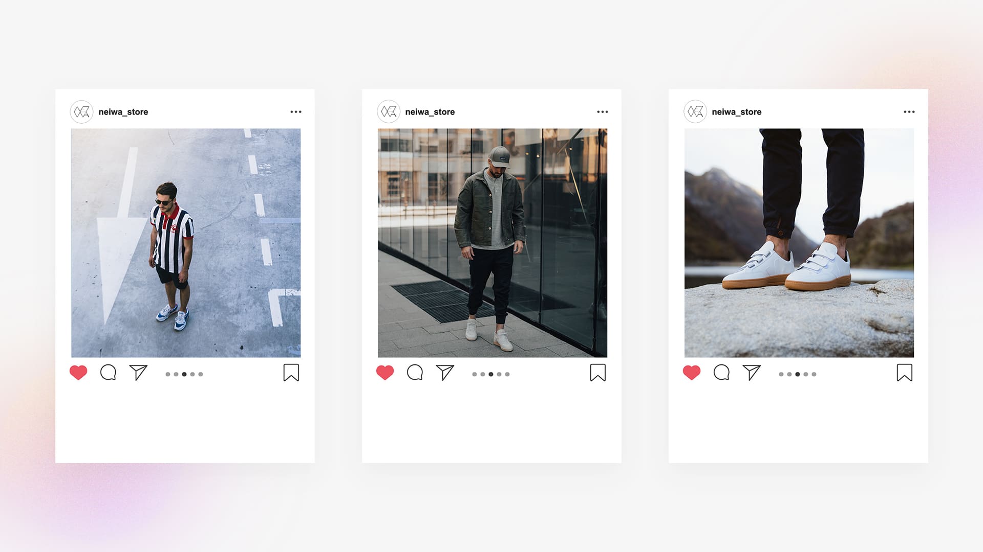 Publication social media instagram des vetements neiwa store